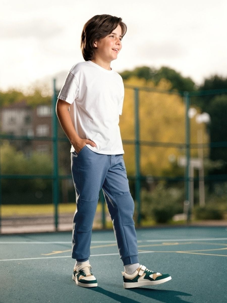 Kalhoty joggers - mid blue - SINSAY