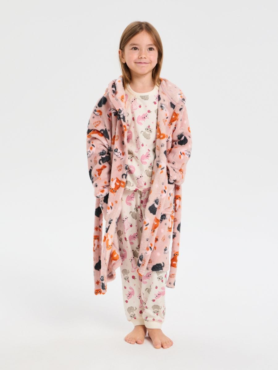 Köntös kapucnival - bézs - SINSAY