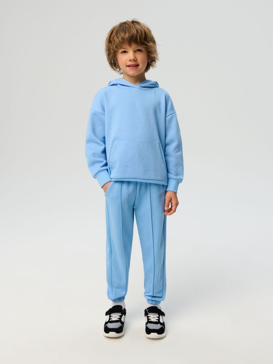 Jogger-dressipüksid - helesinine - SINSAY