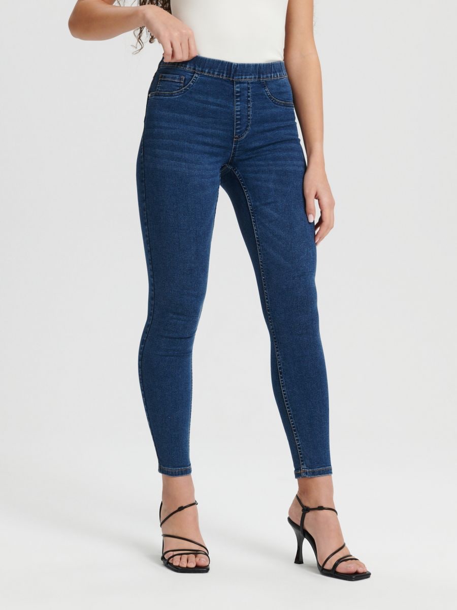 Jeggings Color blue jeans - SINSAY - 4462Z-55J