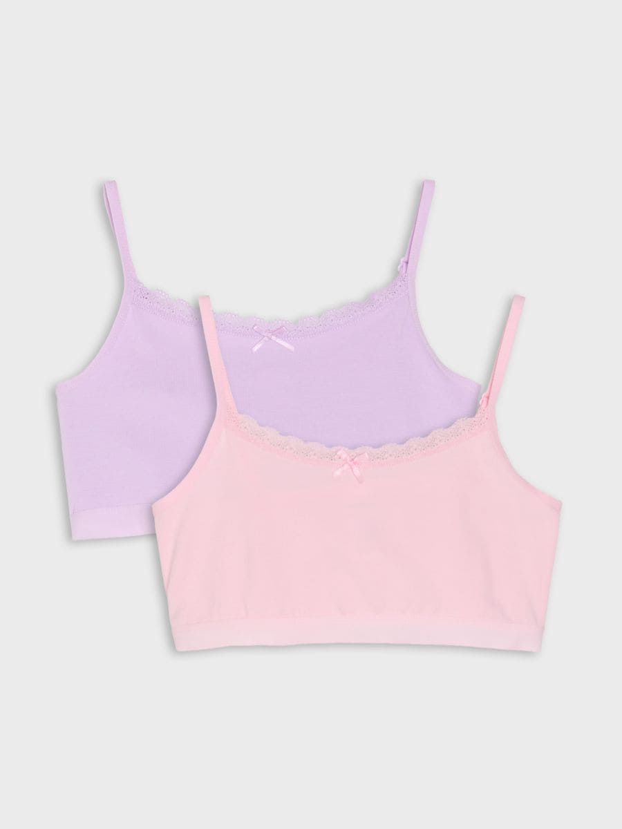 Tops 2 pack - lavandu - SINSAY