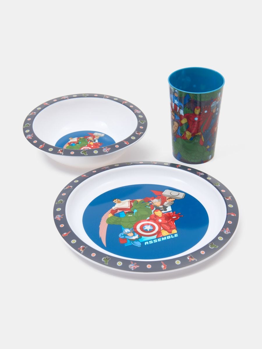Zestaw kuchenny 3 pack Avengers - wielobarwny - SINSAY