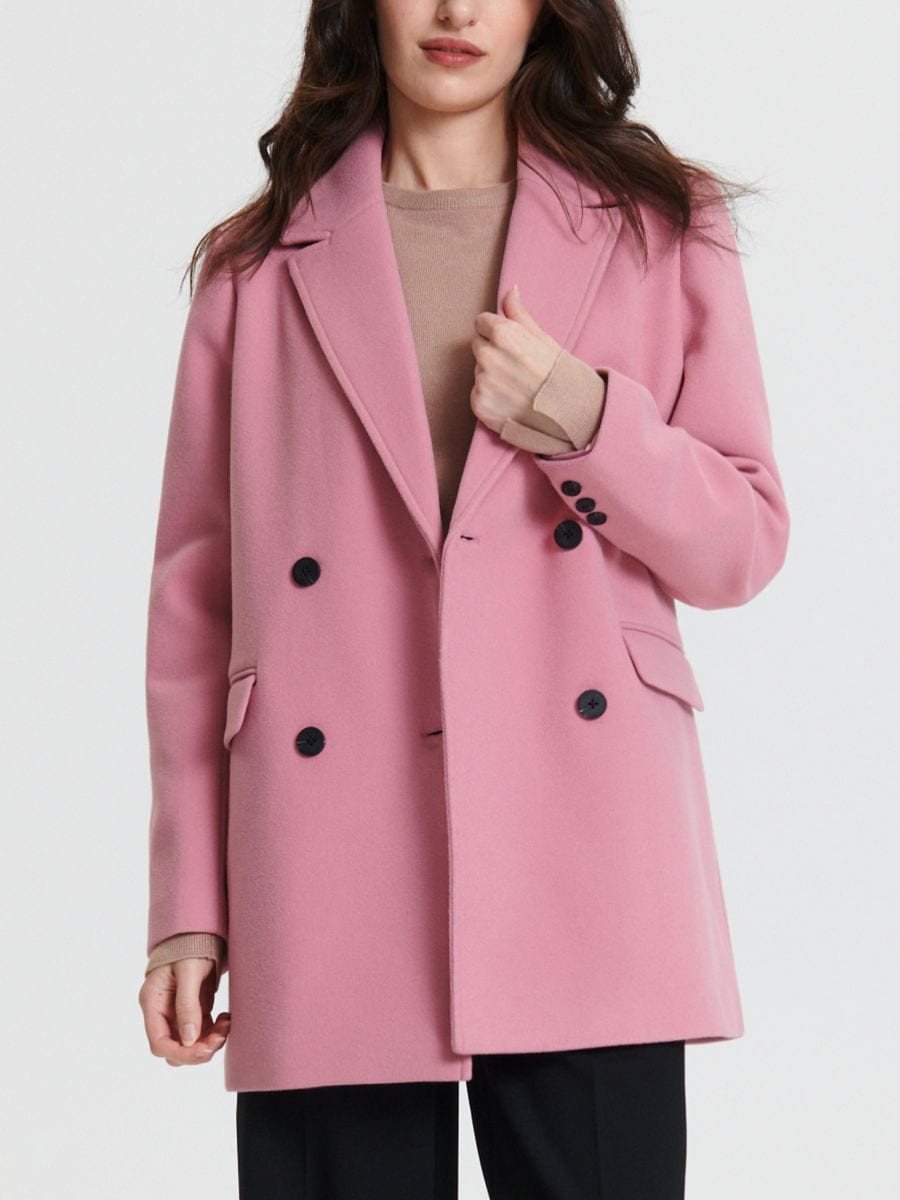 Kabát - rózsaszín - SINSAY