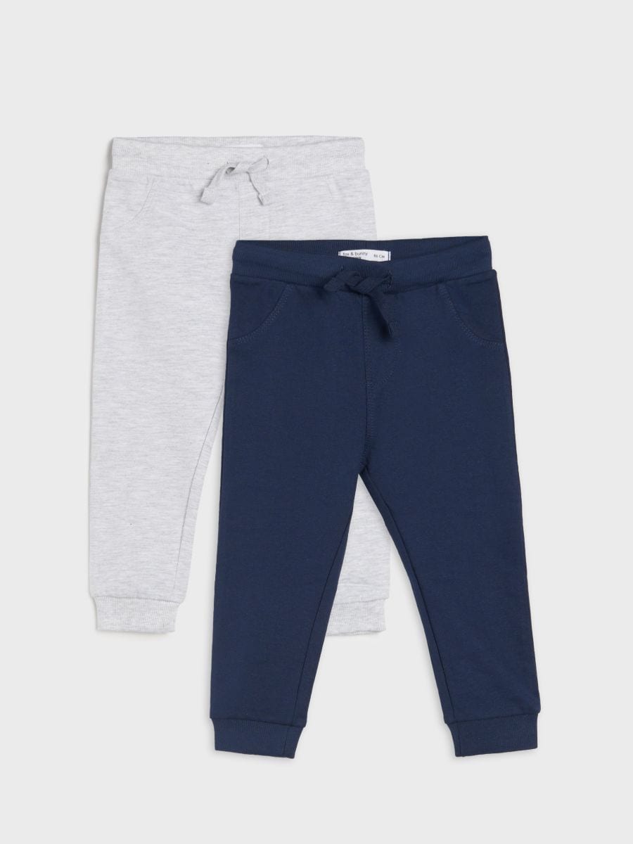 Sweatpants 2 pack - light grey - SINSAY