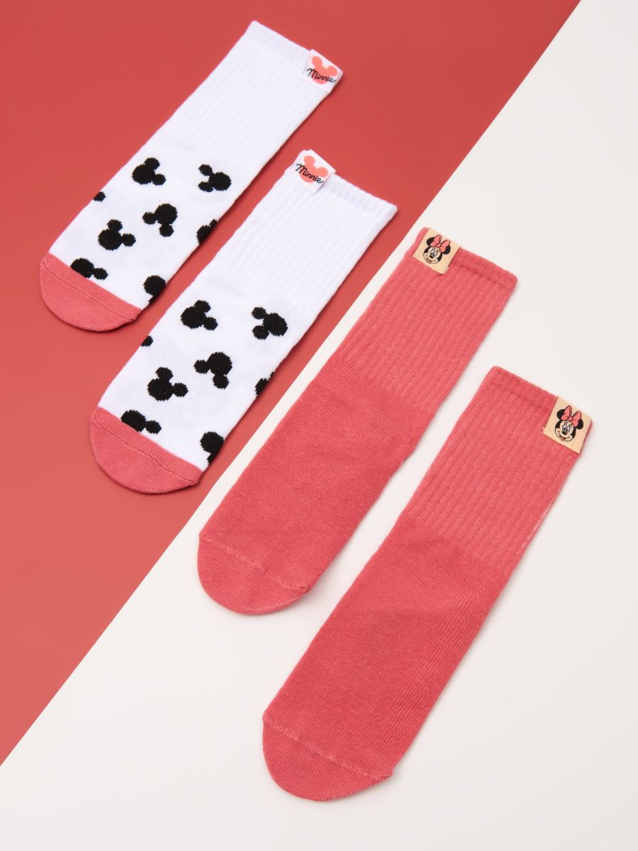 Σετ με 2 ζεύγη κάλτσες Minnie Mouse - πολυχρωμο - SINSAY