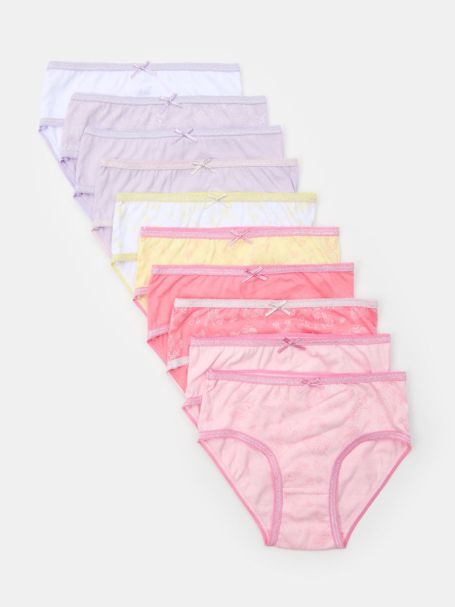 Set 10 chiloți - multicolor - SINSAY