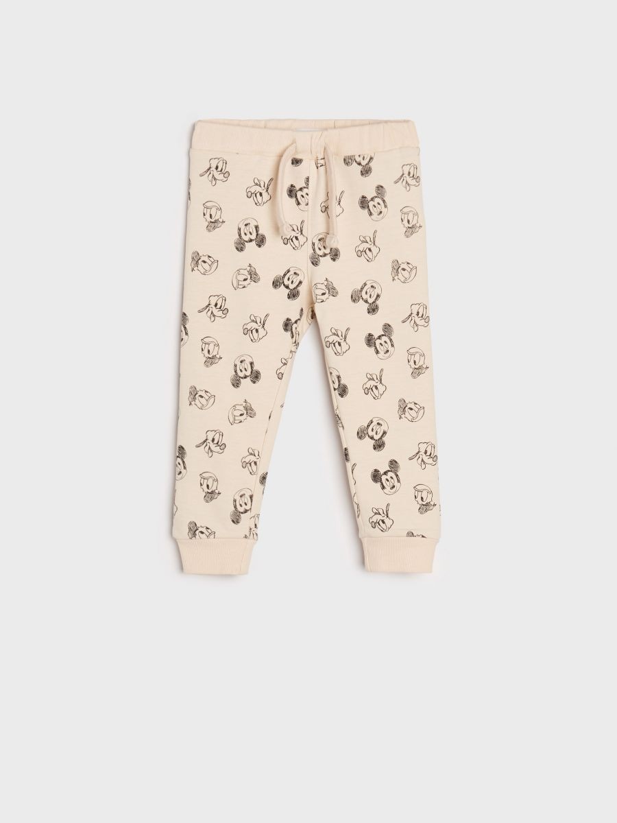 Mickey Mouse sweat joggers Color beige - SINSAY - 4559J-08X