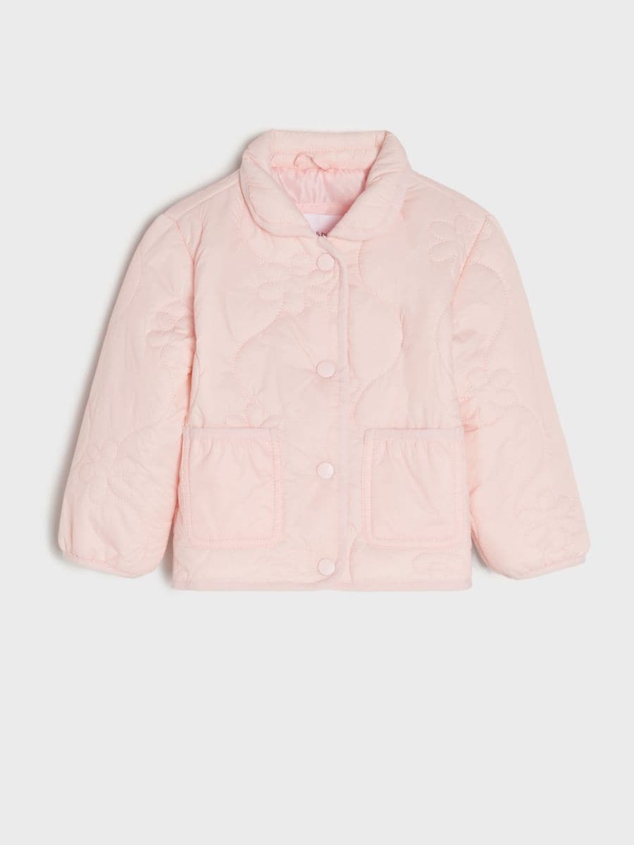 Демісезонна куртка - пастельний рожевий - SINSAY