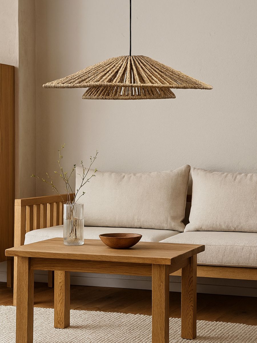 Plecione klosze do lampy 2 pack - kremowy - SINSAY
