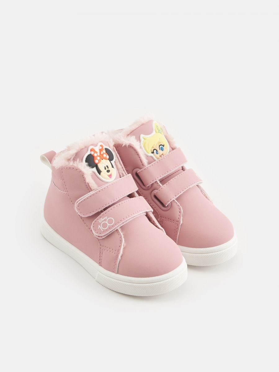 Ankle top sneakers Disney 100 - pink - SINSAY