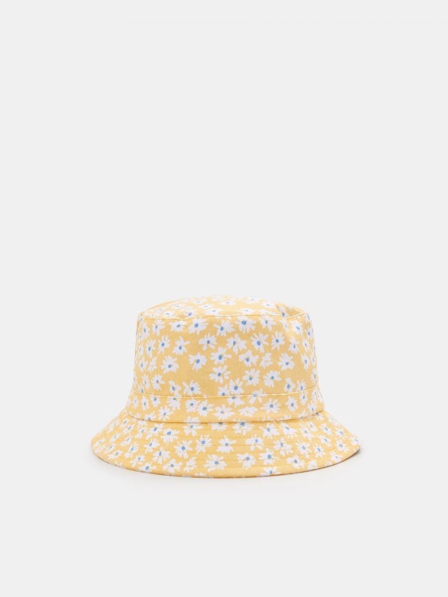 Bucket hat - yellow - SINSAY