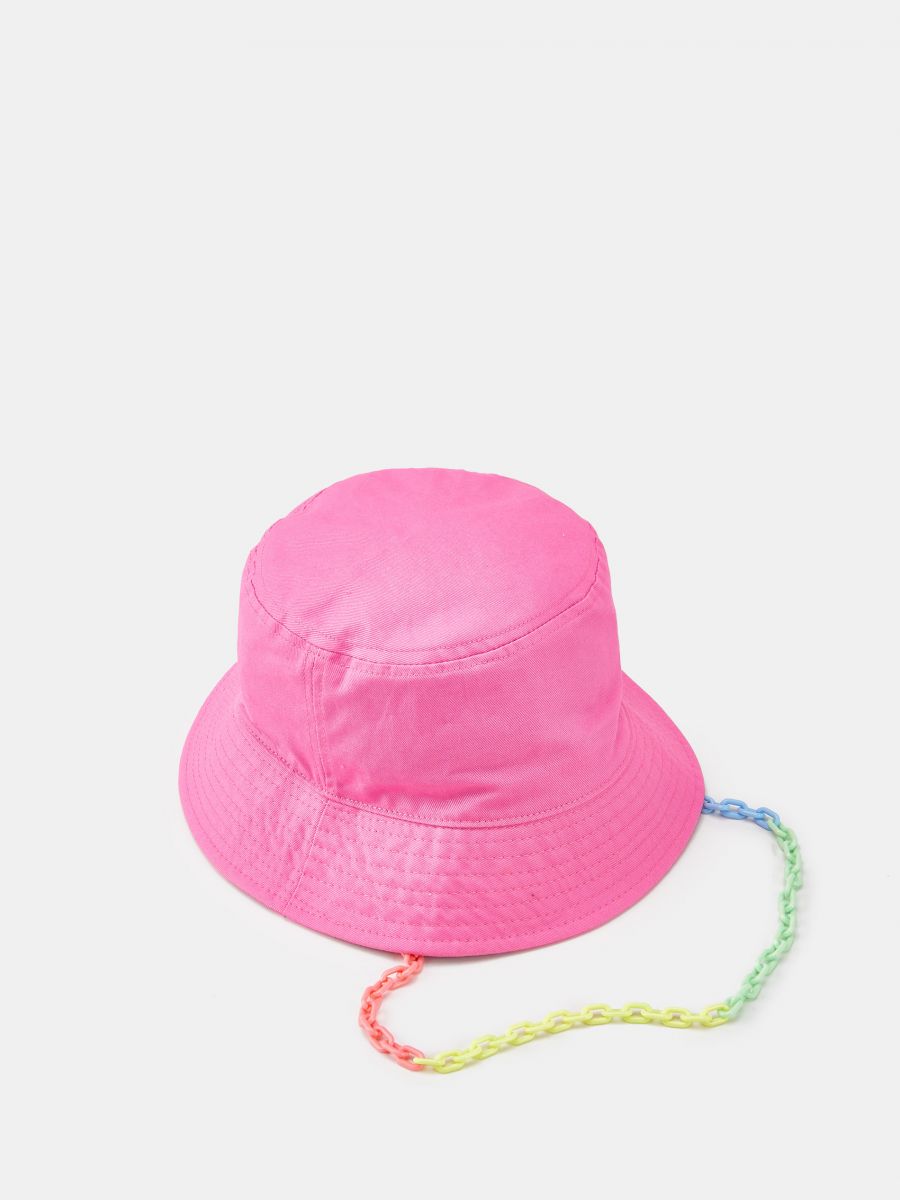 Bucket hat - pink - SINSAY