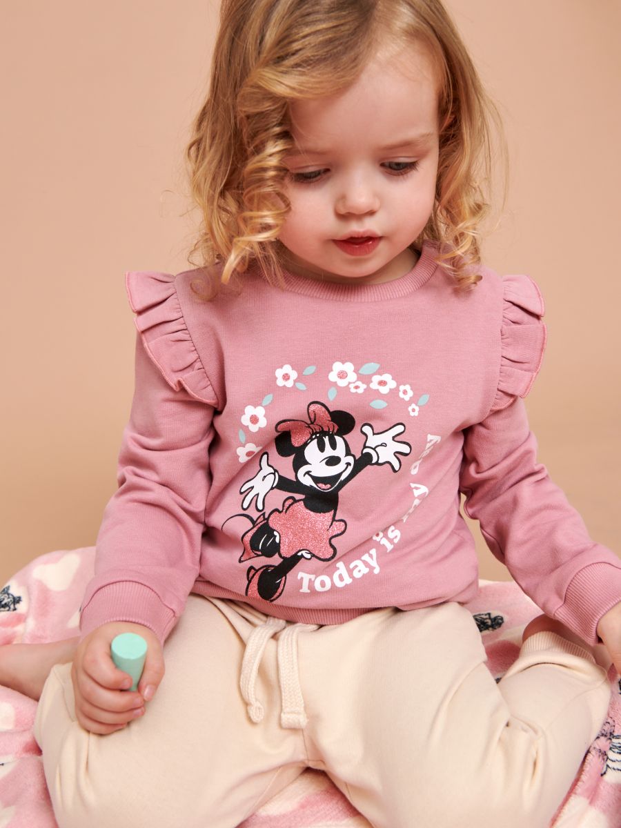 Bluza Myszka Minnie - różowy - SINSAY