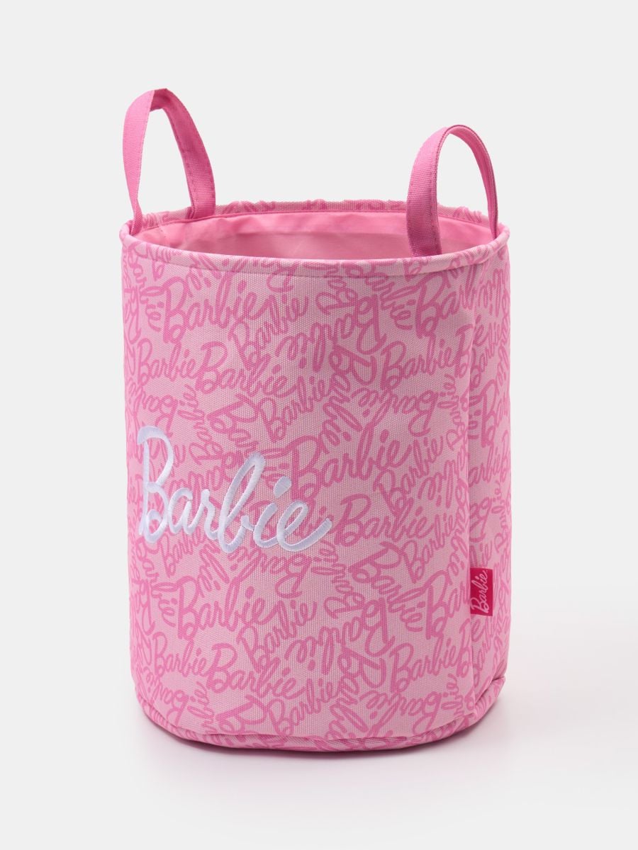 Kosz do przechowywania z uchwytami Barbie - wielobarwny - SINSAY