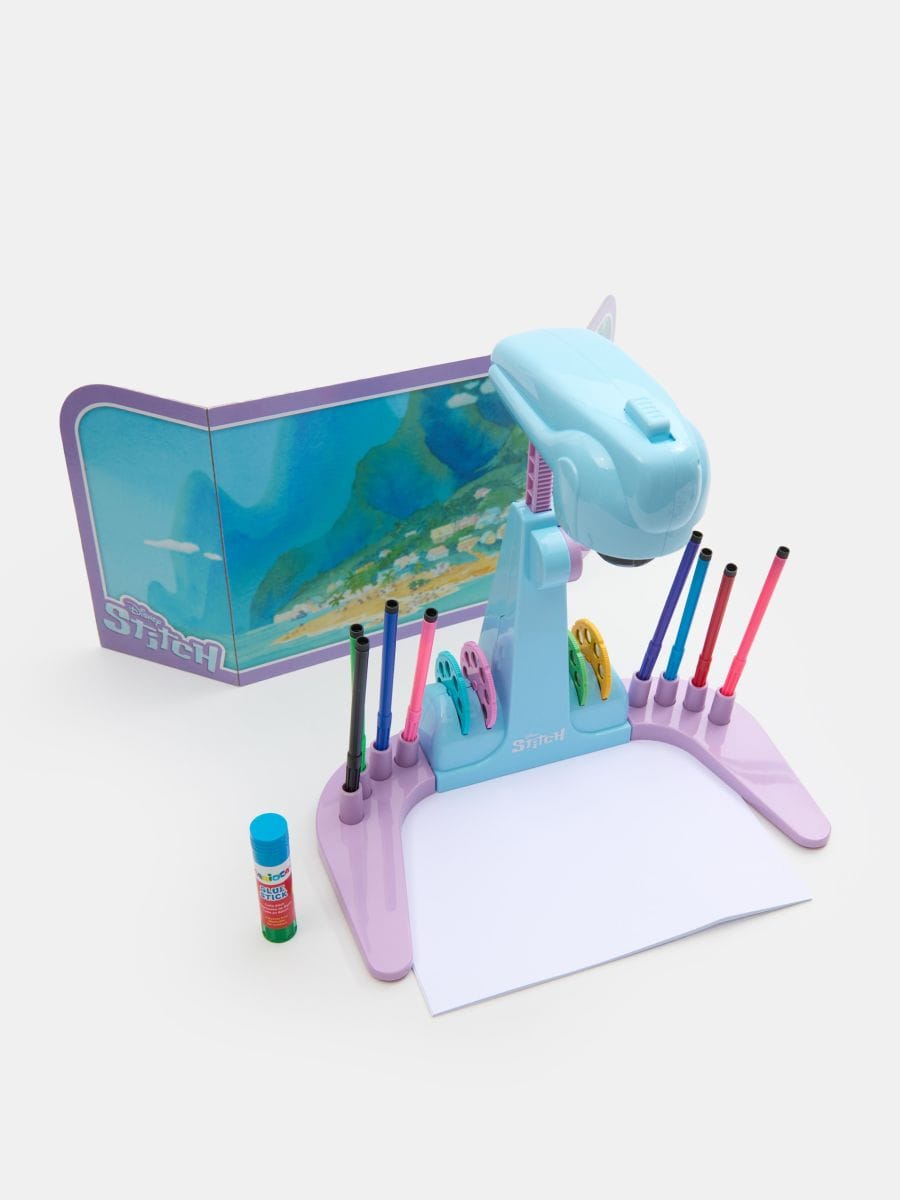 Lisciani, projektor Stitch szkoła rysowania - wielobarwny - SINSAY