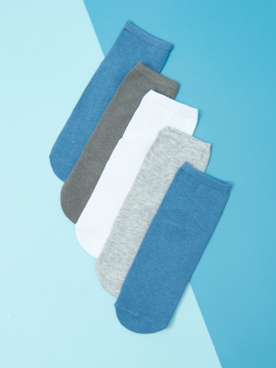 5 kojinių porų pakuotė - multicolor - SINSAY