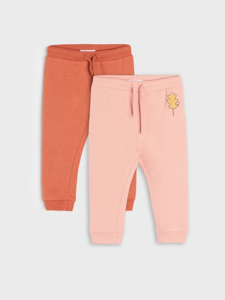 Joggers 2 pack - dusty rose - SINSAY