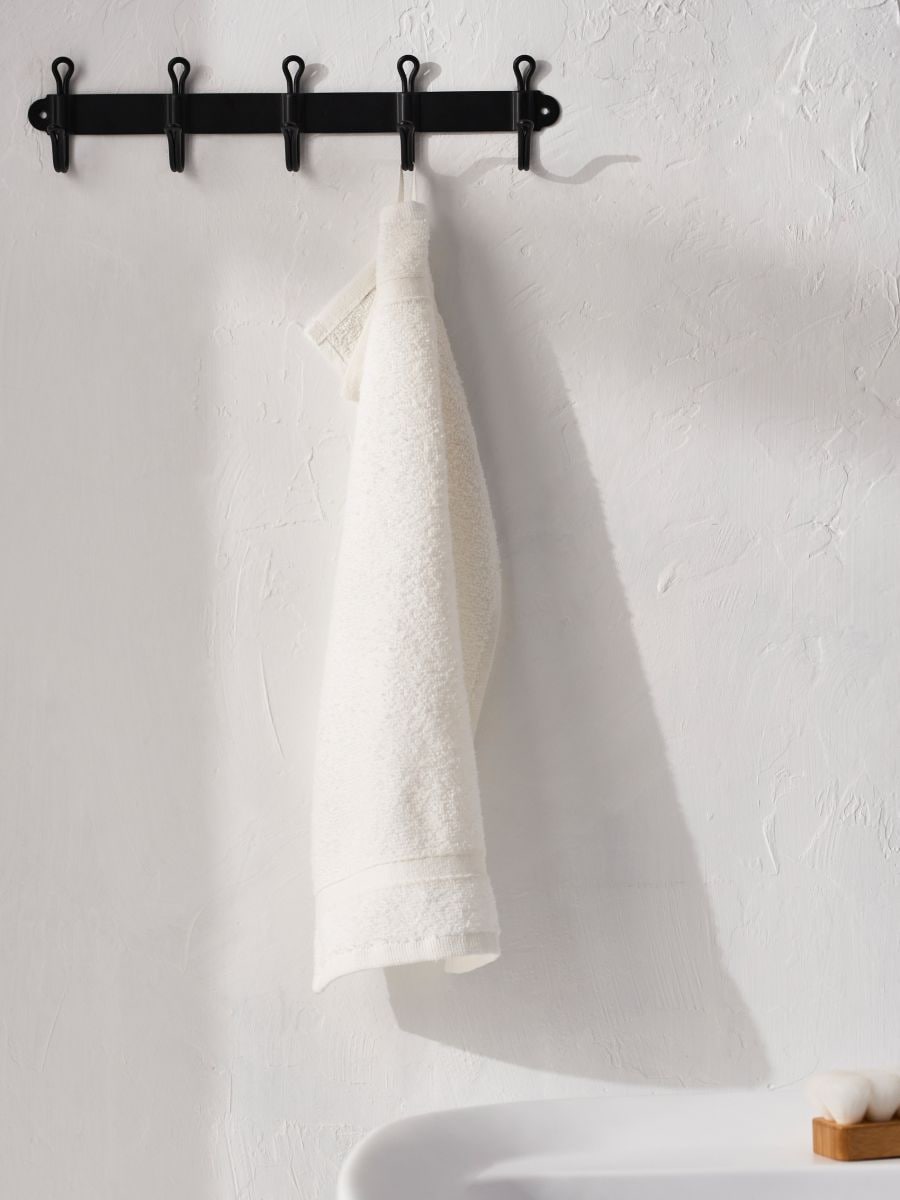 Памучна кърпа - бял - SINSAY