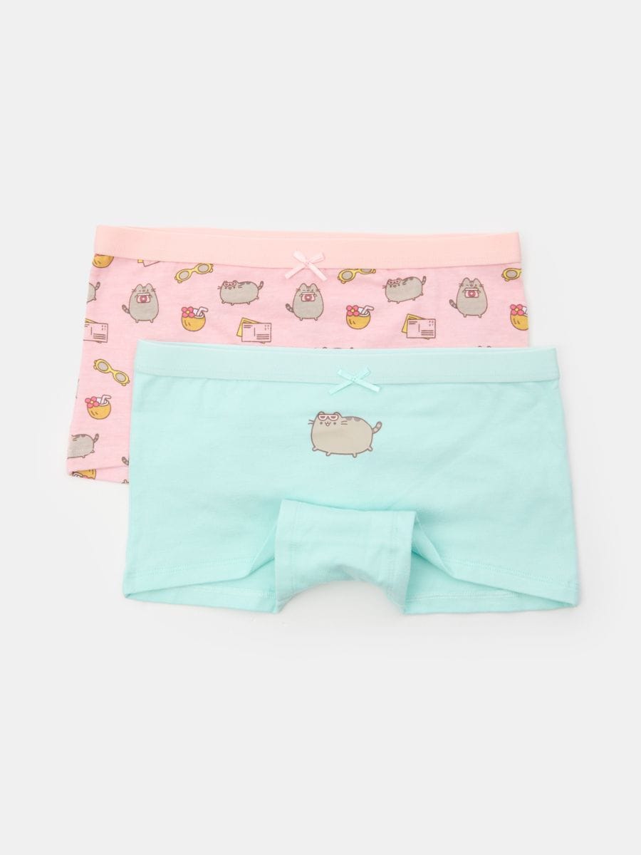 Боксери, 2 пари Pusheen the Cat - різнобарвний - SINSAY