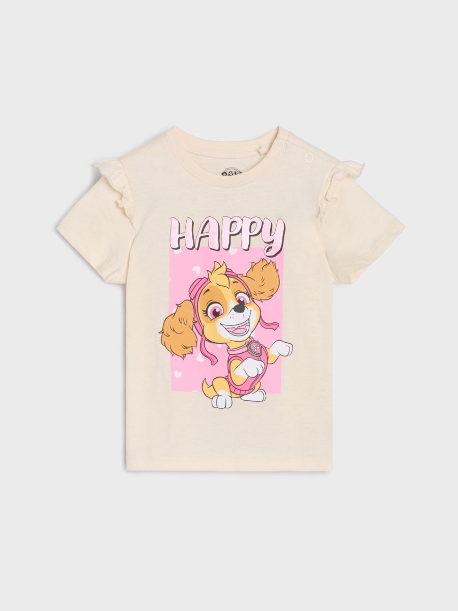 Tričko PAW Patrol - krémová - SINSAY