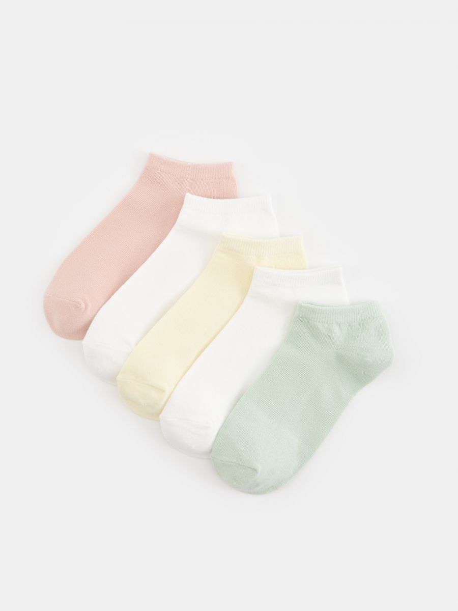 Socken, 5er-Pack - Mehrfarbig - SINSAY