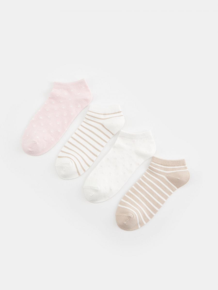 Чорапи, 4 чифта - многоцветен - SINSAY