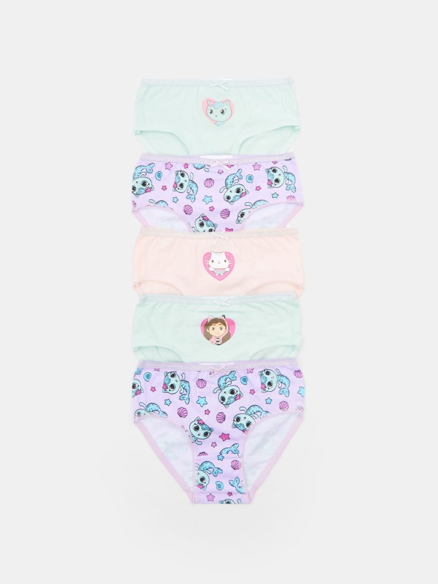 Slips, 5er-Pack Gabby's Dollhouse - Mehrfarbig - SINSAY