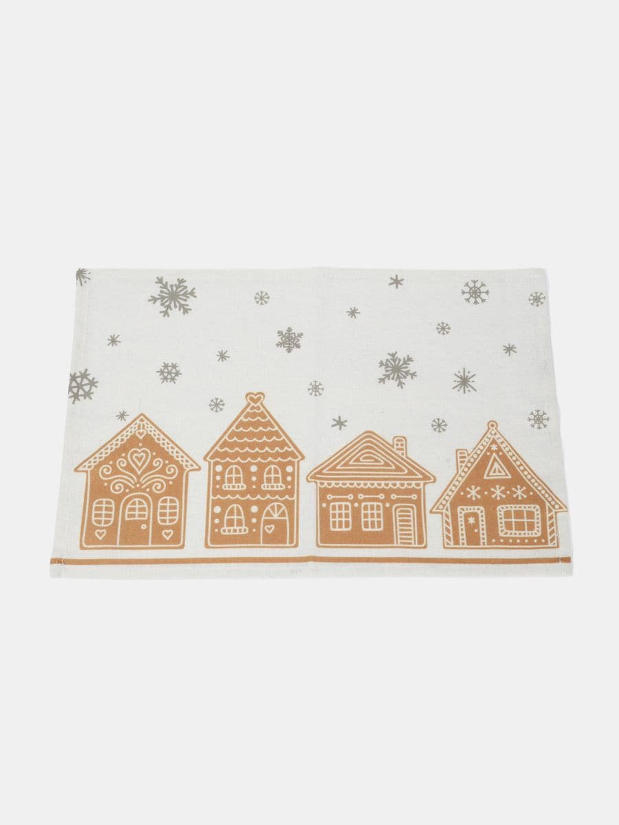 Tovaglietta con motivo natalizio - multicolor - SINSAY