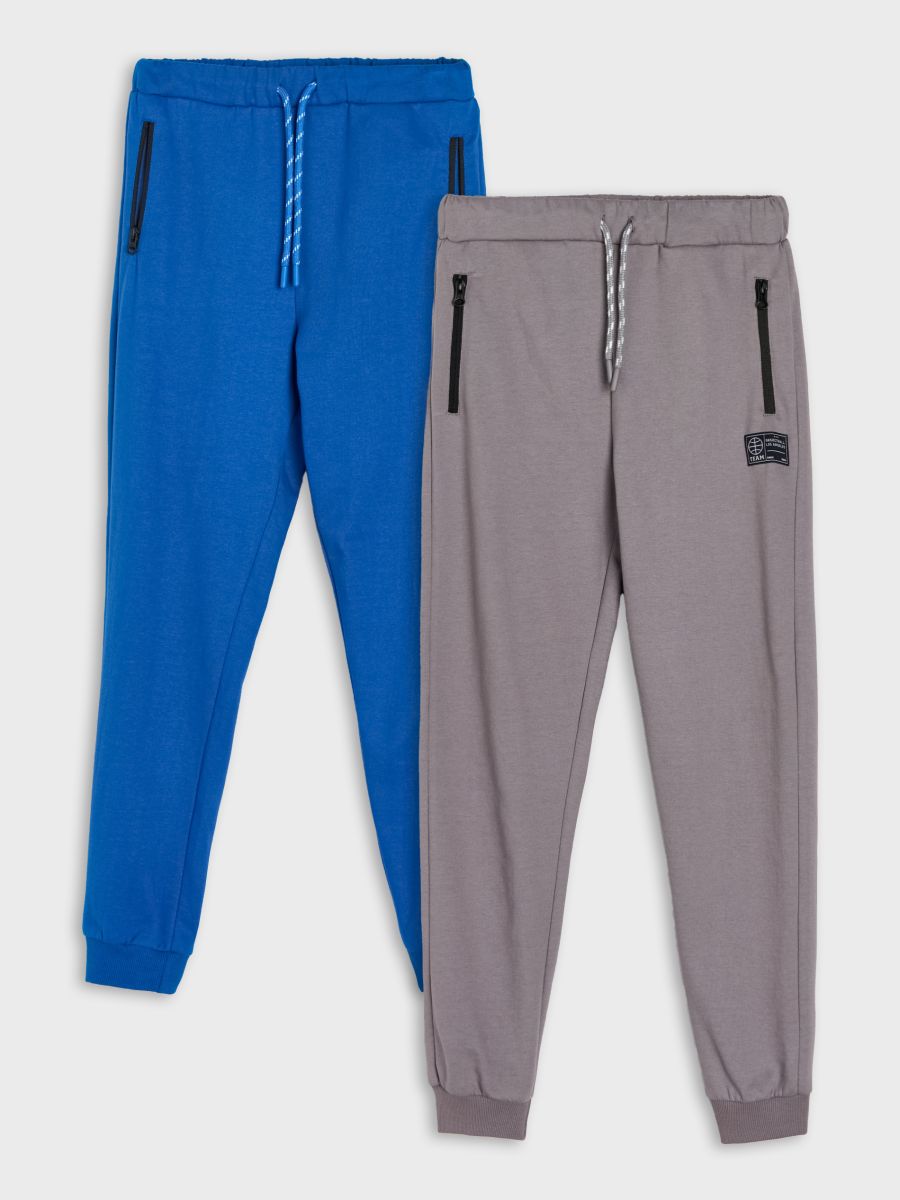 Sada 2 kalhot joggers - béžová - SINSAY