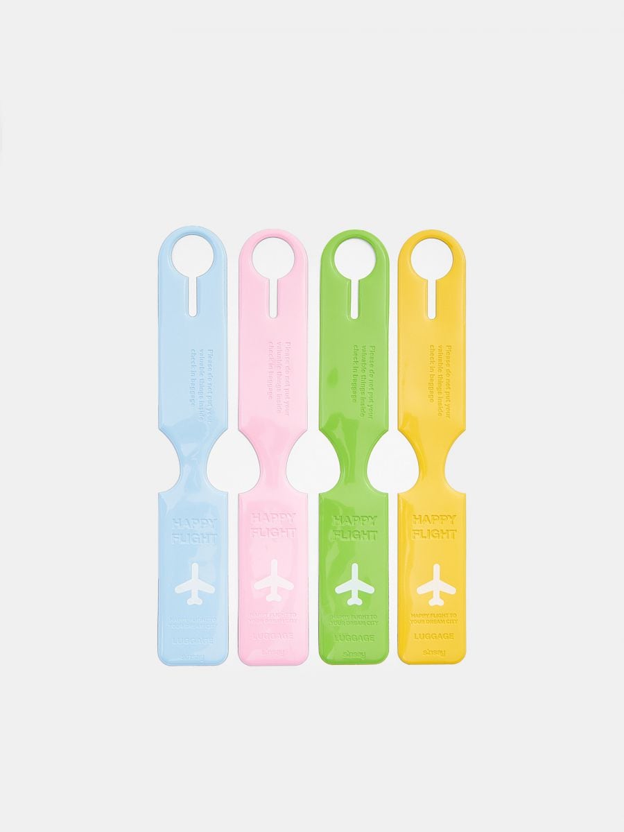 Luggage tag - multicolor - SINSAY