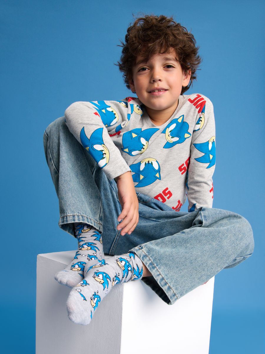 Sokid, 2 paari Sonic the Hedgehog - mitmevärviline - SINSAY