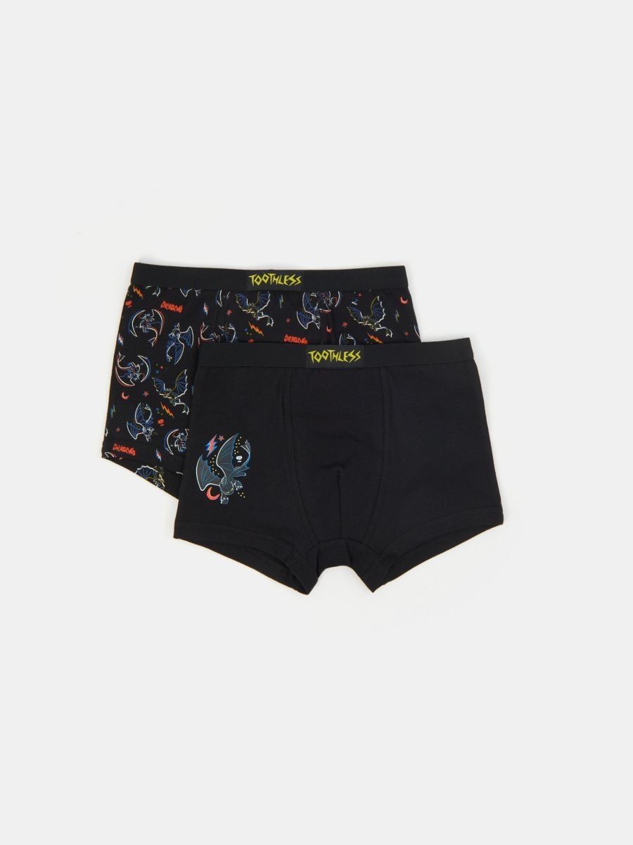 2 trumpikių pakuotė How to train your dragon - multicolor - SINSAY