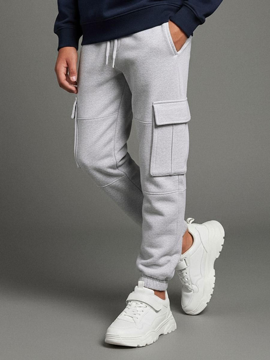 Cargo trenerka - siva - SINSAY