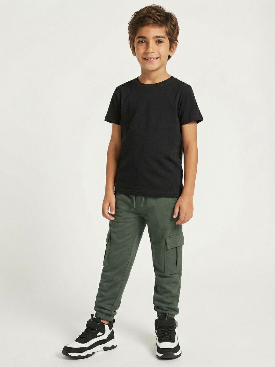 Παντελόνι φόρμας cargo - πρασινο - SINSAY