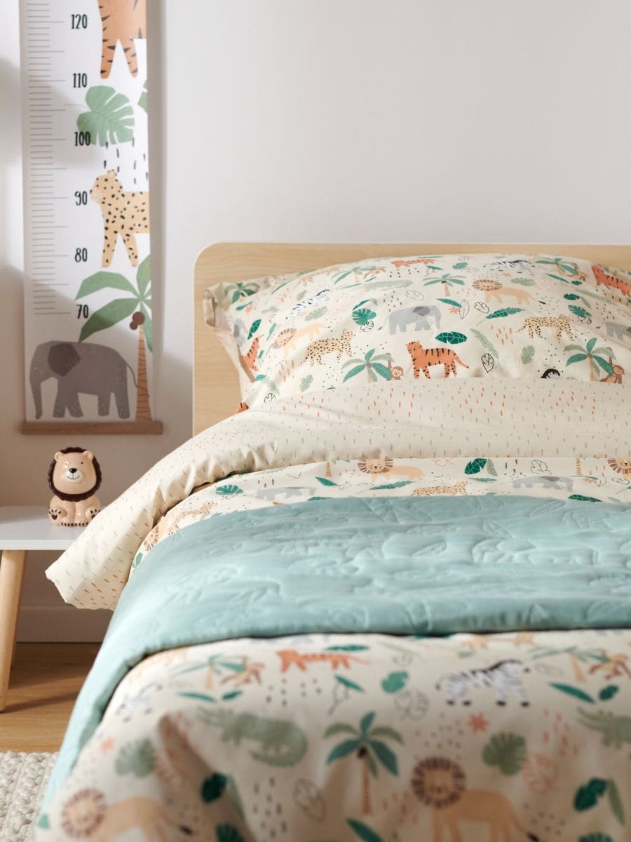 Bavlnená posteľná súprava - viacfarebná - SINSAY