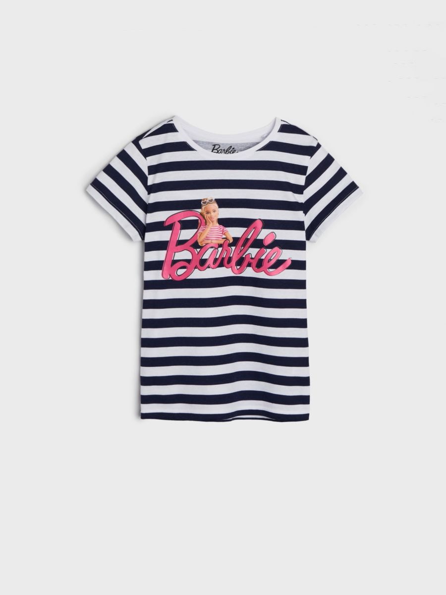 Barbie T-shirt Color white - SINSAY - 5067J-00X