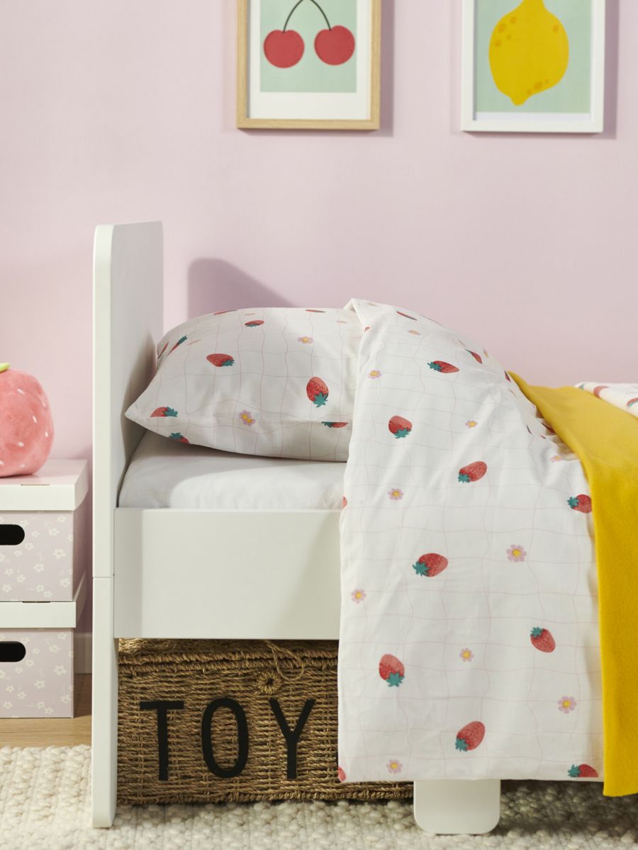 Памучен комплект спално бельо - многоцветен - SINSAY