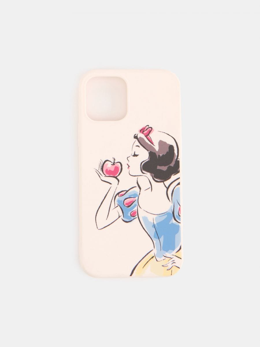 Θήκη Snow White iPhone 12 / 12 Pro - κρεμ - SINSAY