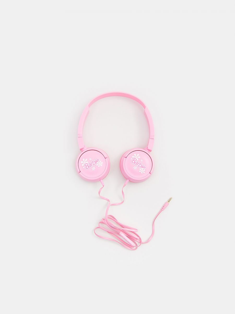 Slušalice za uši Barbie - pastelnoružičasto - SINSAY
