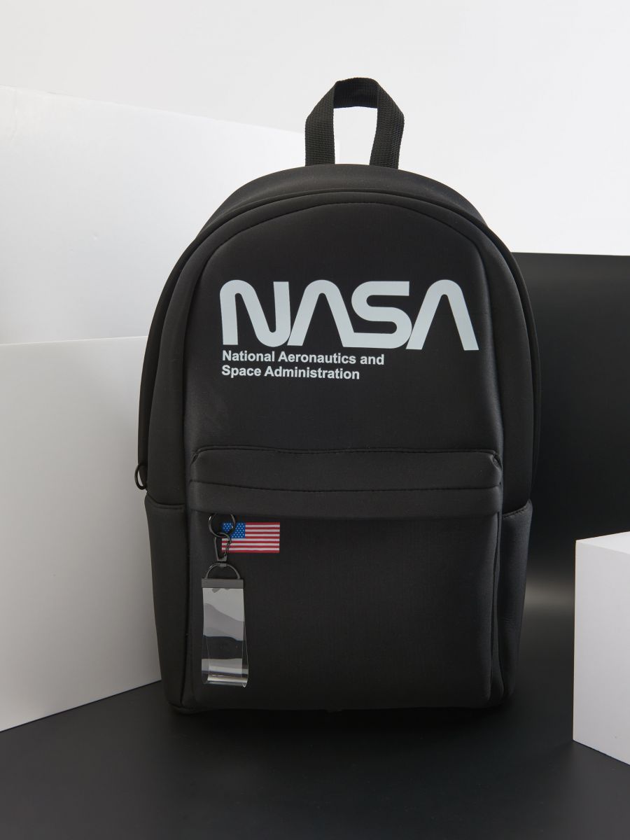 Рюкзак NASA - чорний - SINSAY