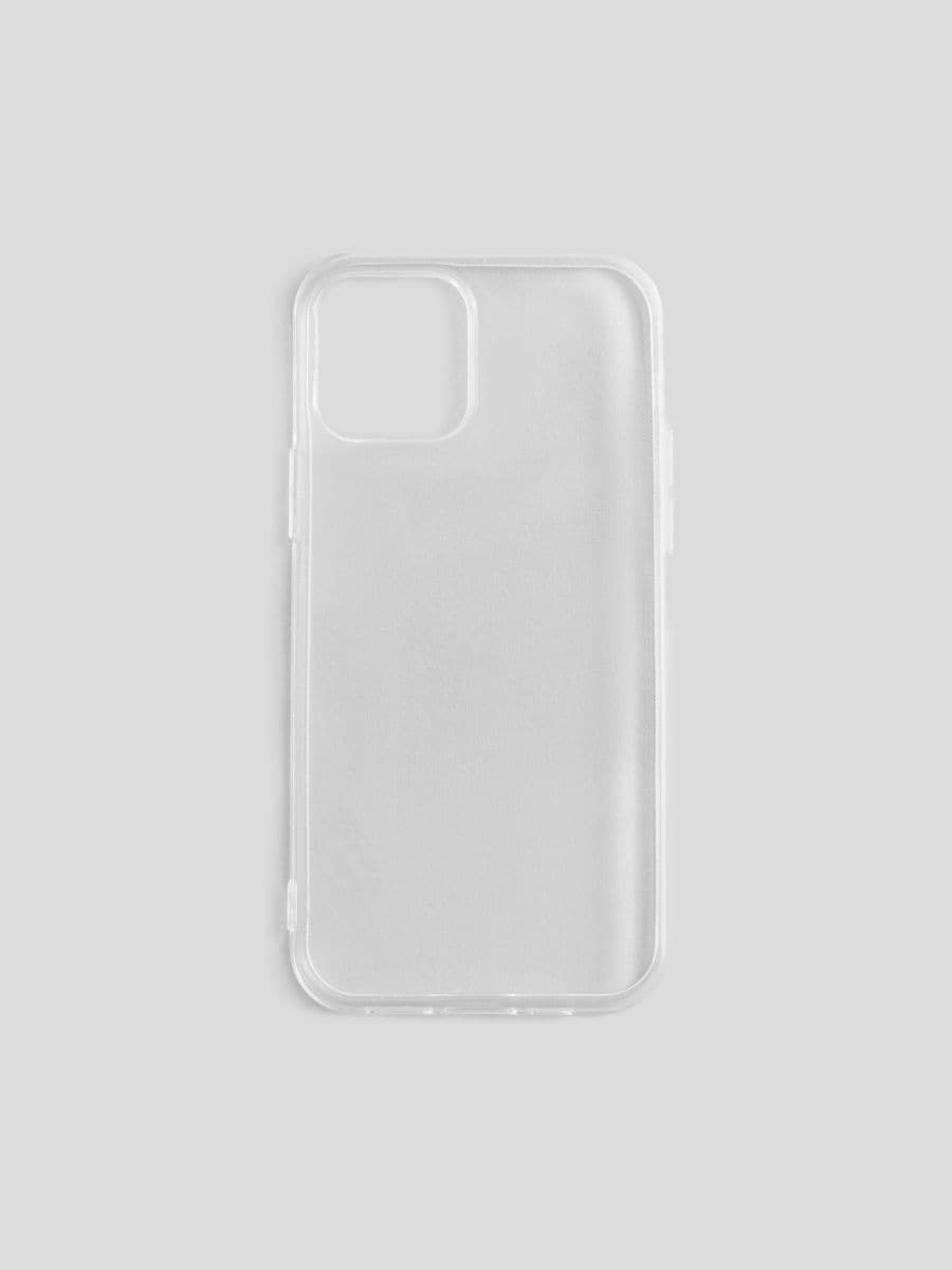 iPhone 12, 12 Pro dėklas - balta - SINSAY