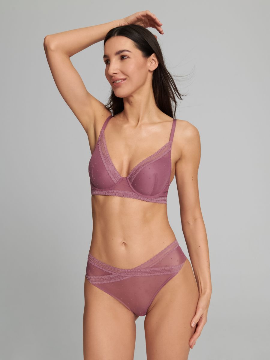 Hipster knickers - dusty rose - SINSAY