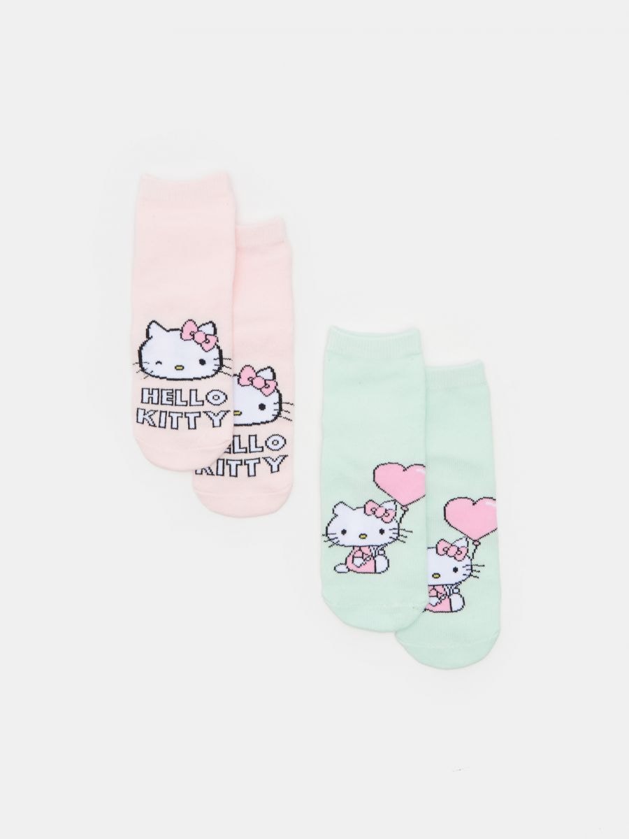 Hello Kitty socks 2 pack Color pastel pink - SINSAY - 5148E-03X
