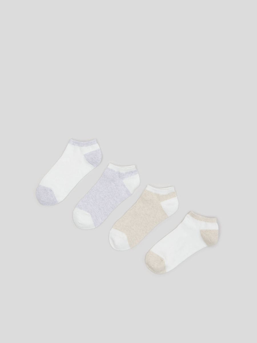Чорапи, 4 чифта - многоцветен - SINSAY