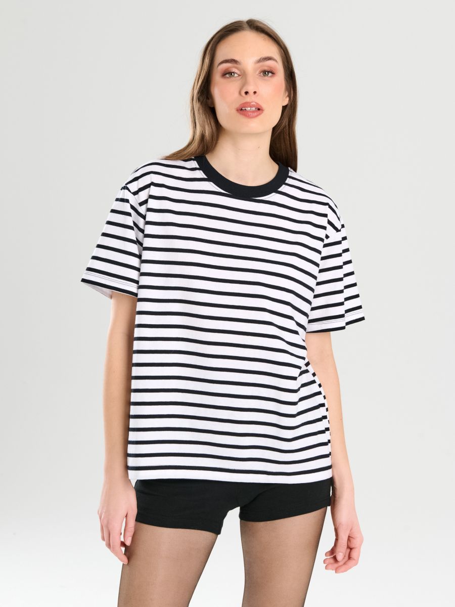Medvilniniai marškinėliai Basic - multicolor - SINSAY