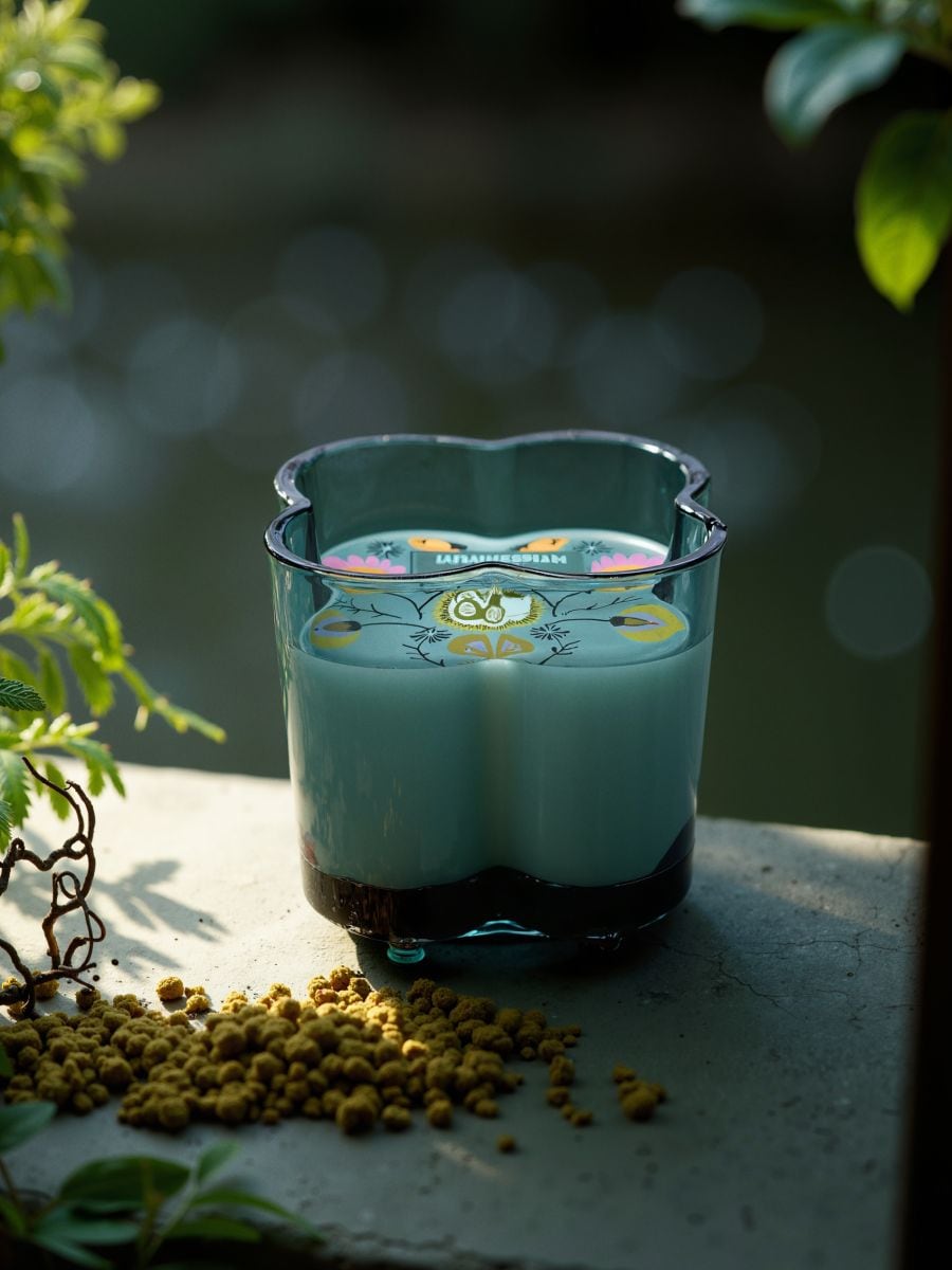 Lumânare parfumată - verde - SINSAY
