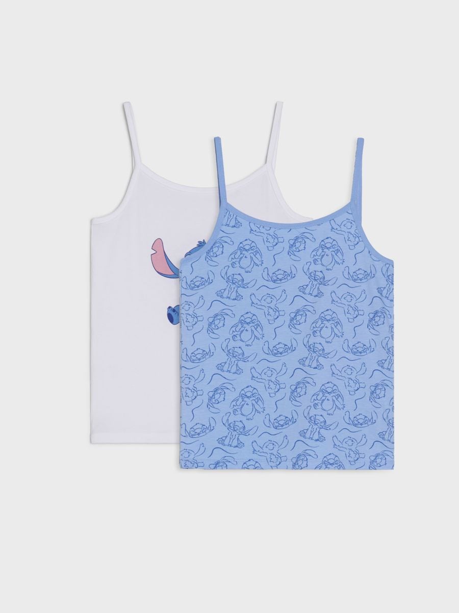 T-Shirts, 2er-Pack Stitch - Weiß - SINSAY