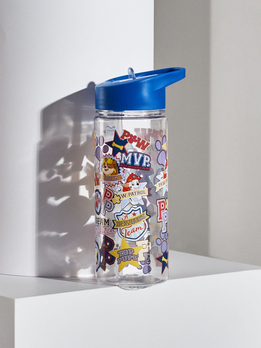 Bidon z rurką PAW Patrol - wielobarwny - SINSAY