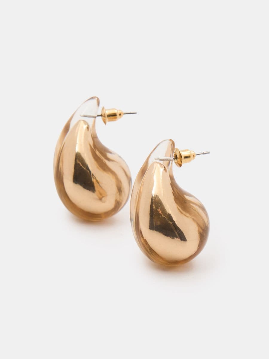 Kolczyki - złoty - SINSAY