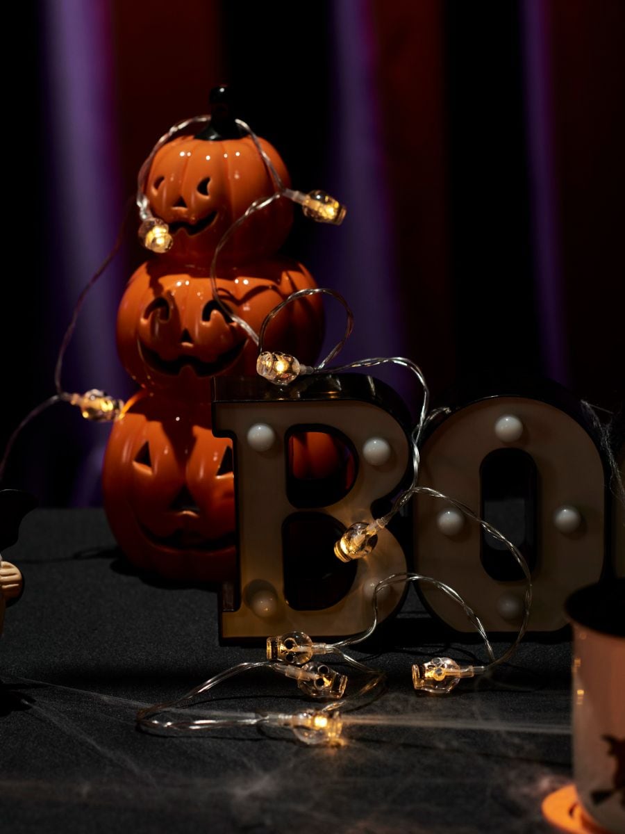 Lampki LED Halloween - biały - SINSAY